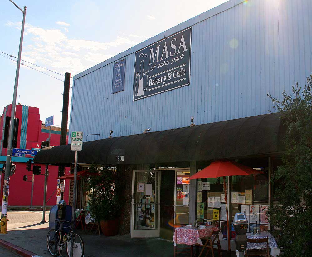 View of Masa from Sunset Blvd