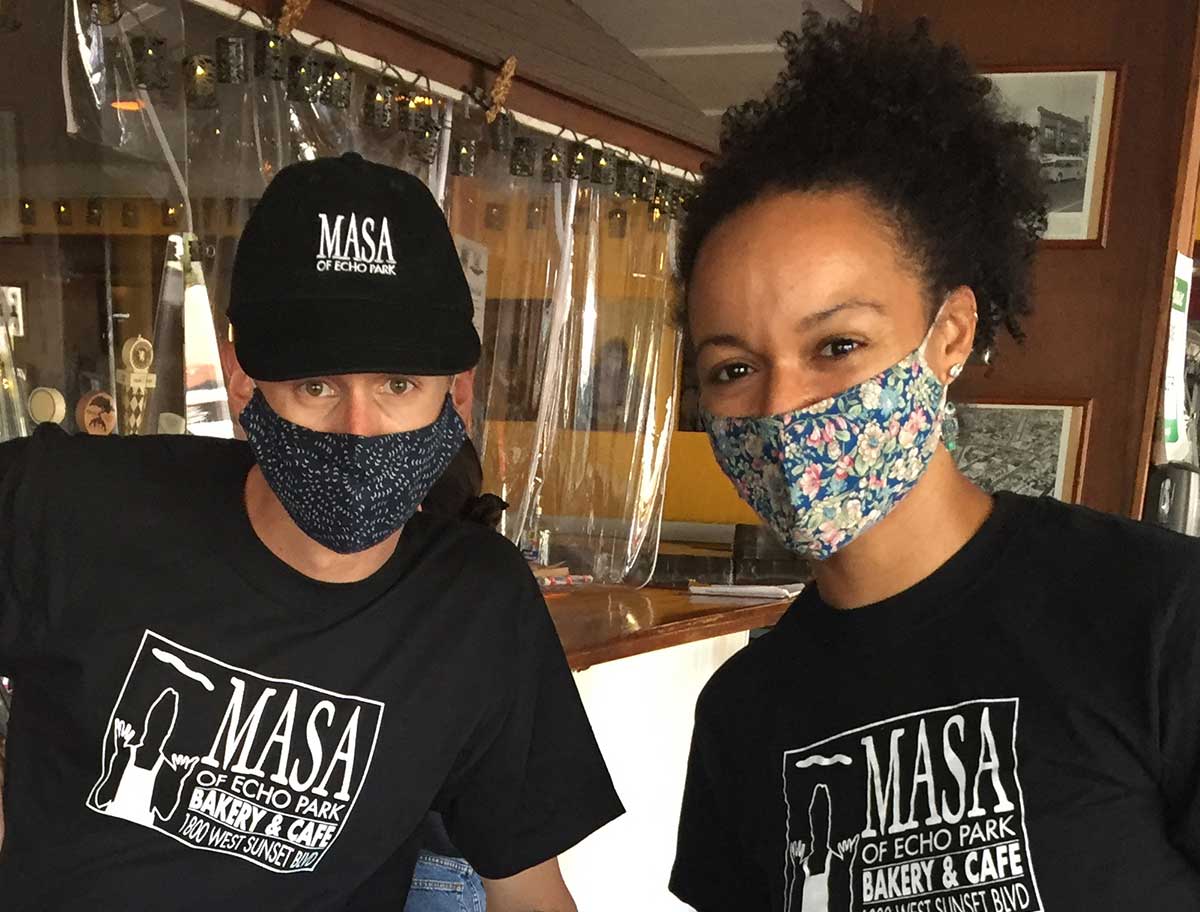 Masa of Echo Park Bakery and Cafe, pizza restaurant and bakery cafe in Sunset Boulevard, Echo Park, photo 2 of 4